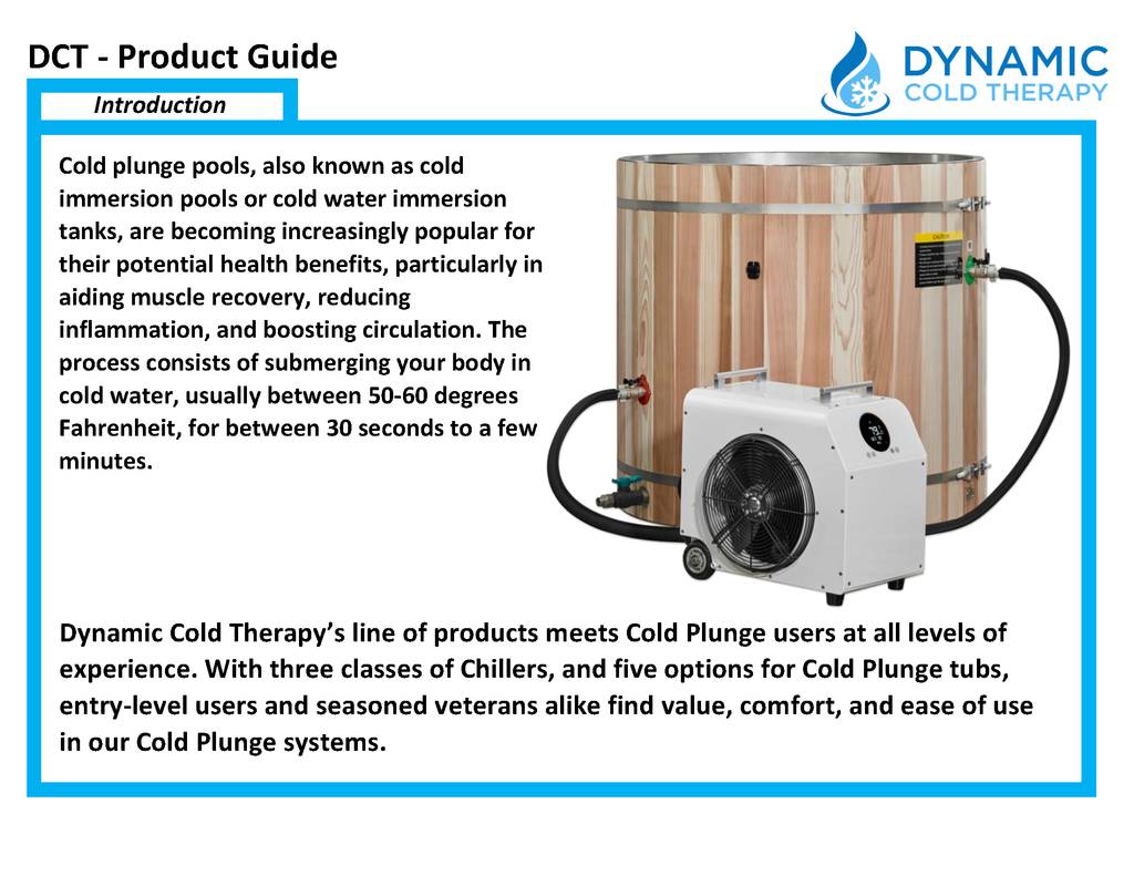 Dynamic Cold Therapy Pro Edition Chiller