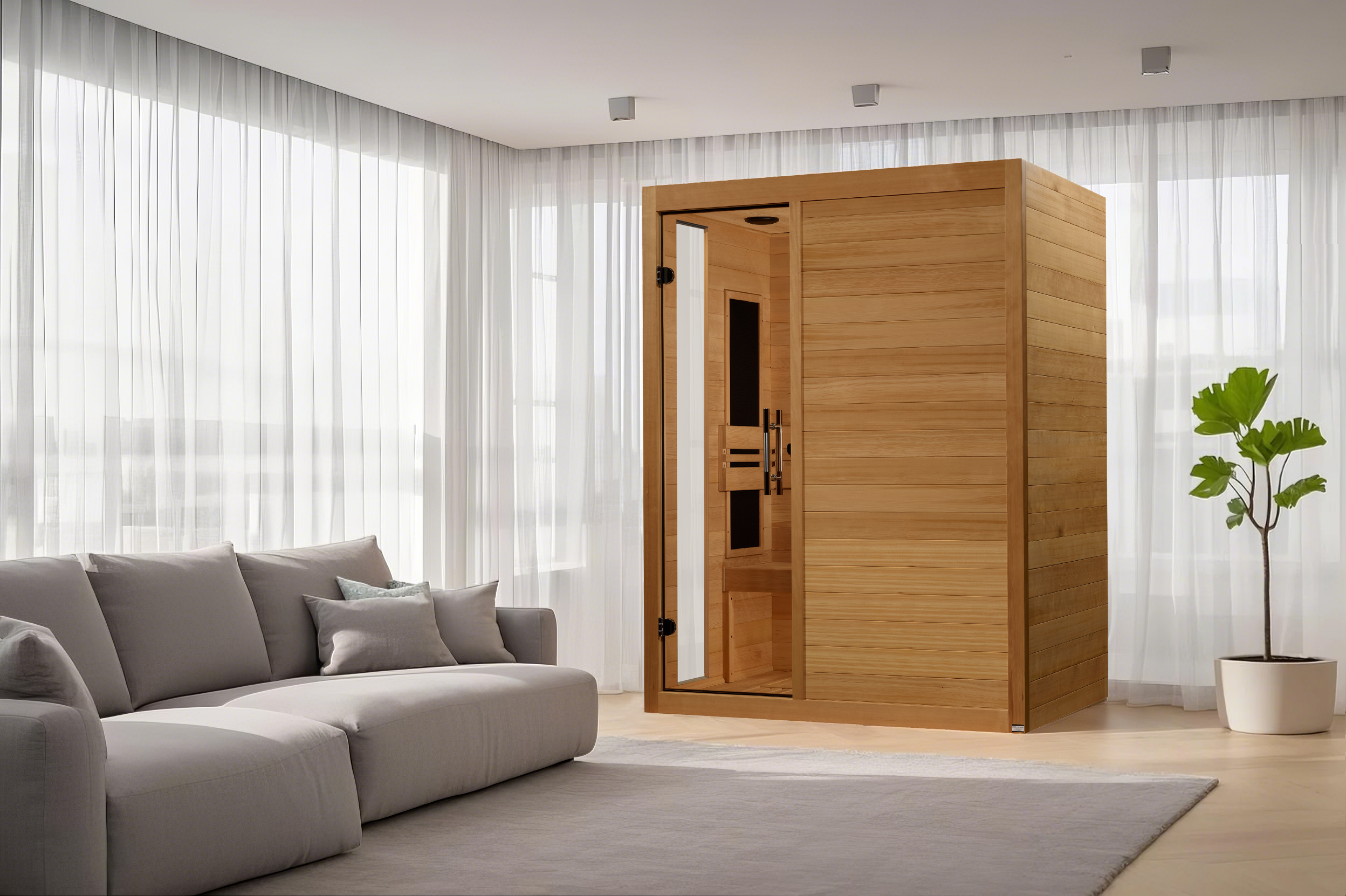 Essential Collection Toscana 3-person Infrared Sauna