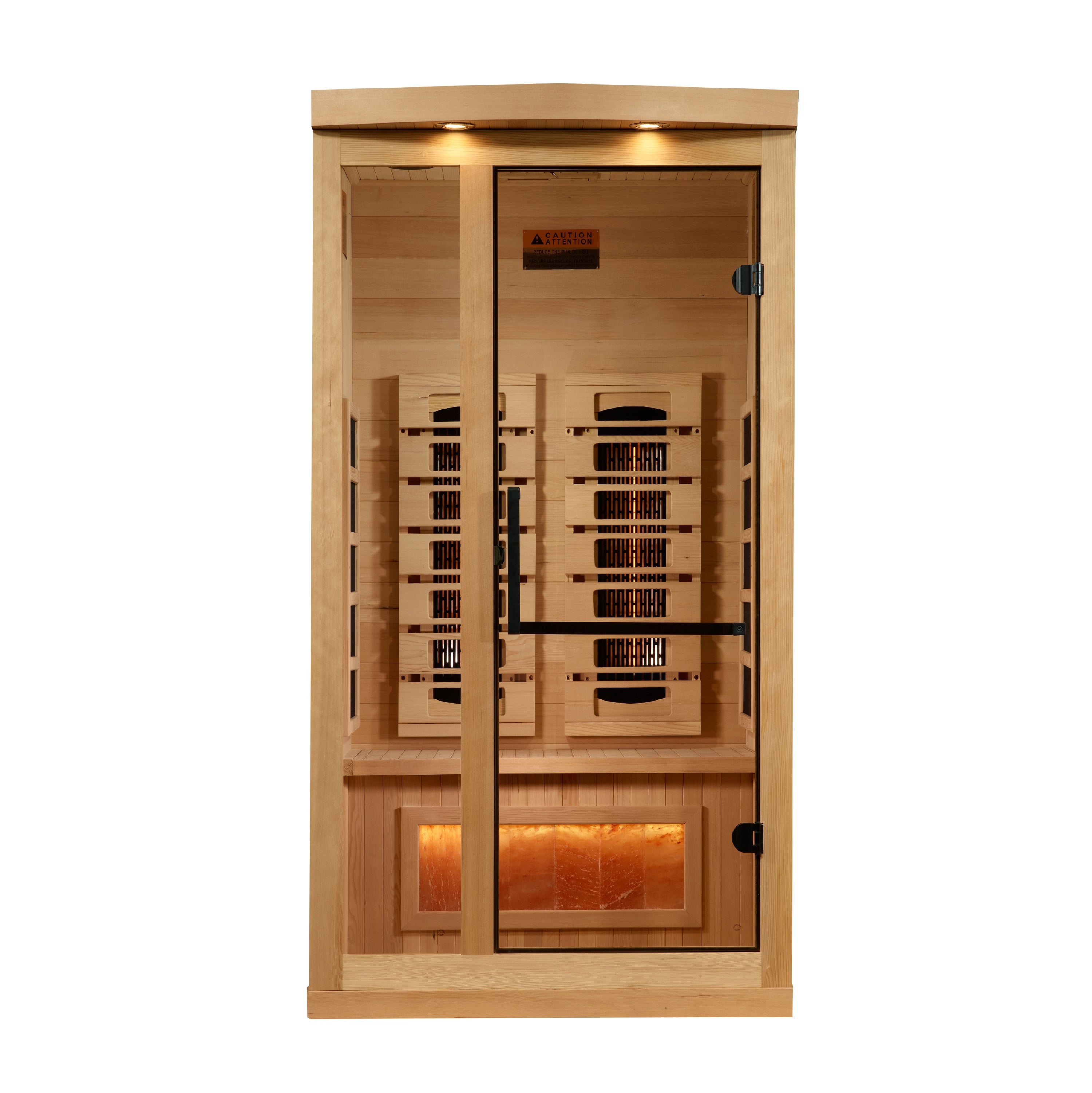 Golden Designs Reserve Series 1-Person Full Spectrum Infrared Sauna (GDI-8010-03)