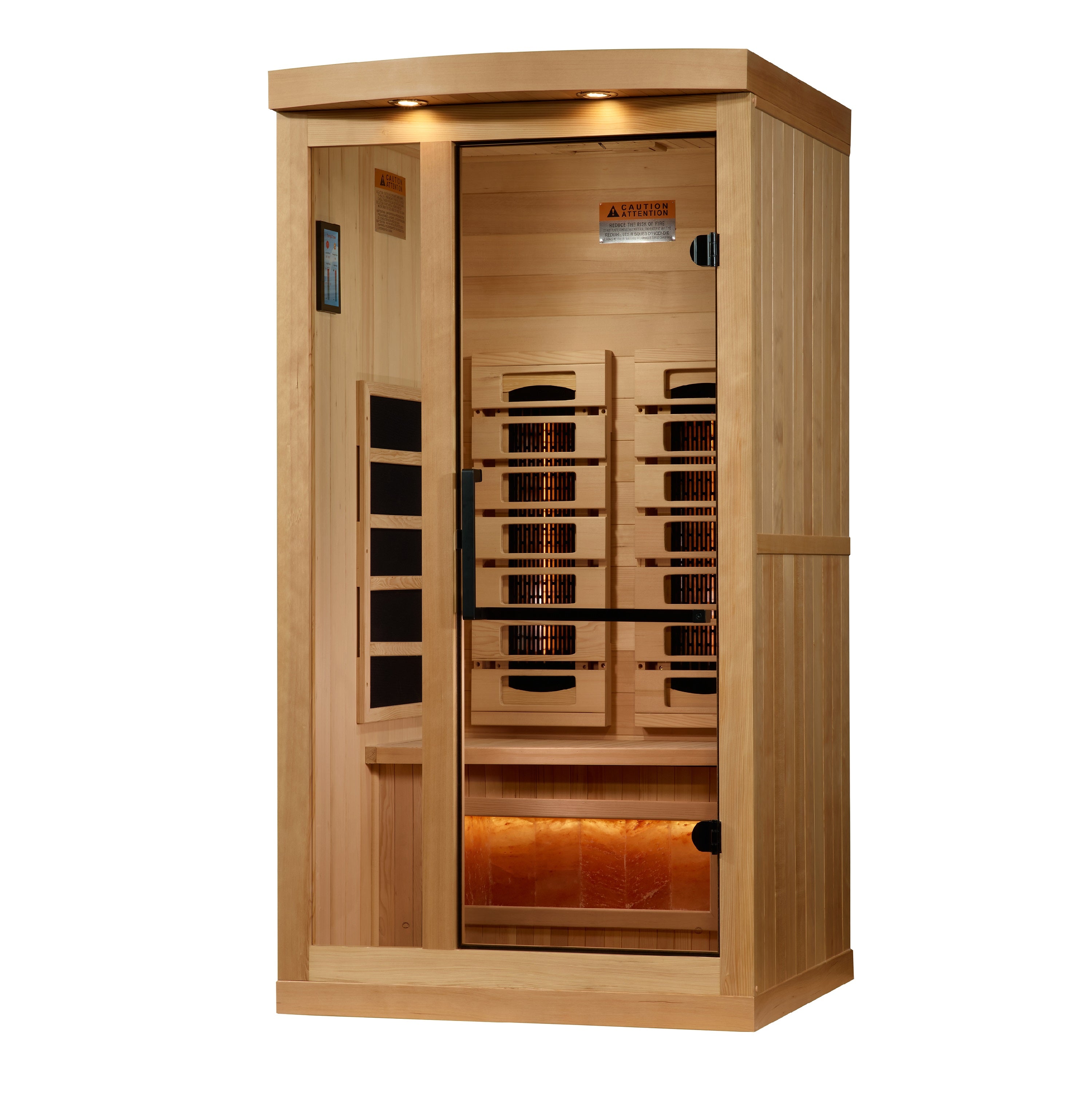 VITALITH Full Spectrum 8000 Reserve Series Sauna with Himalayan Salt