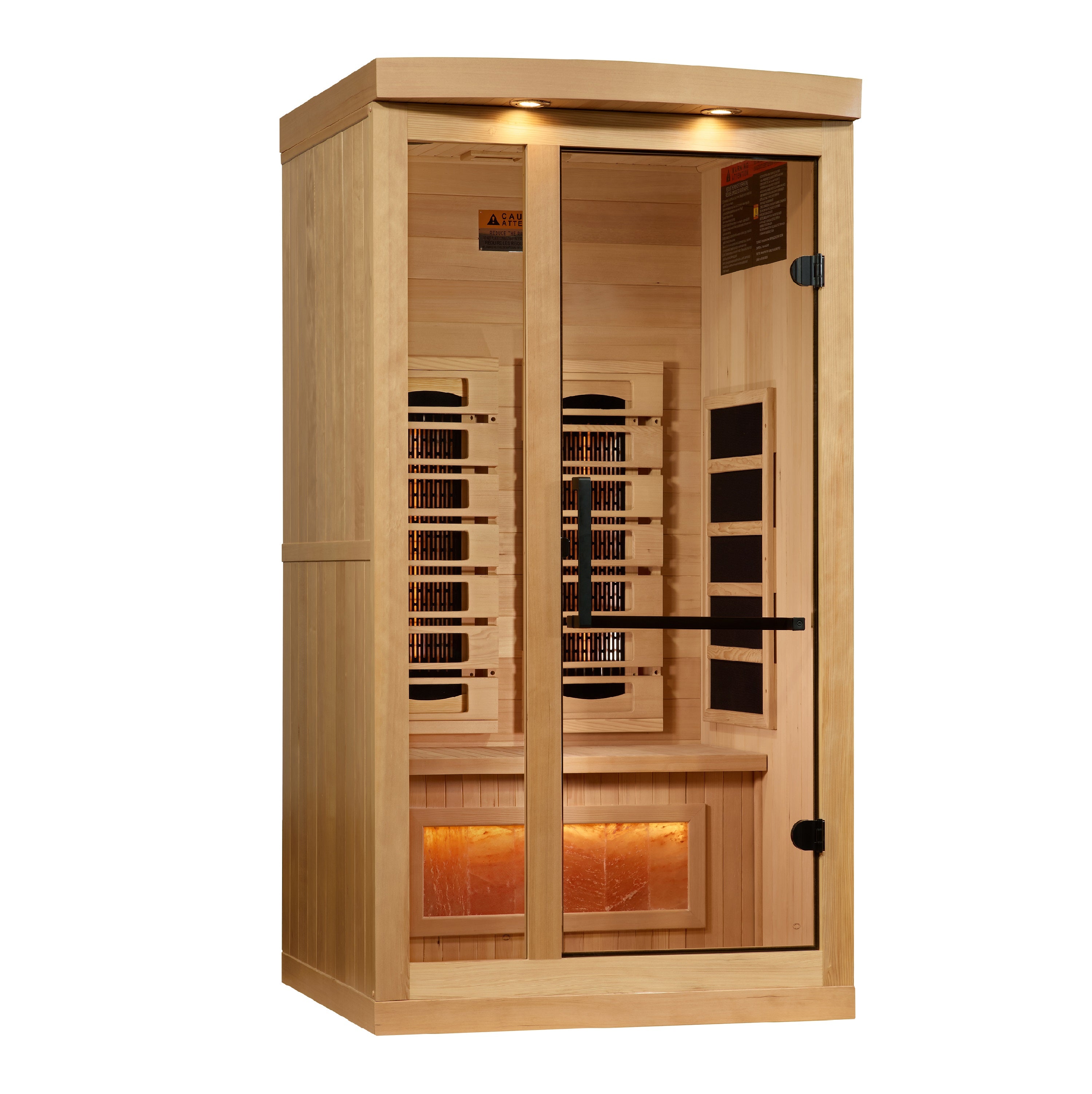 Golden Designs Reserve Series 1-Person Full Spectrum Infrared Sauna (GDI-8010-03)