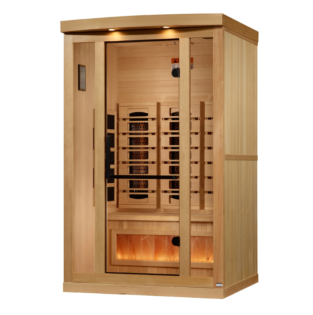 VITALITH Full Spectrum 8000 Reserve Series Sauna with Himalayan Salt