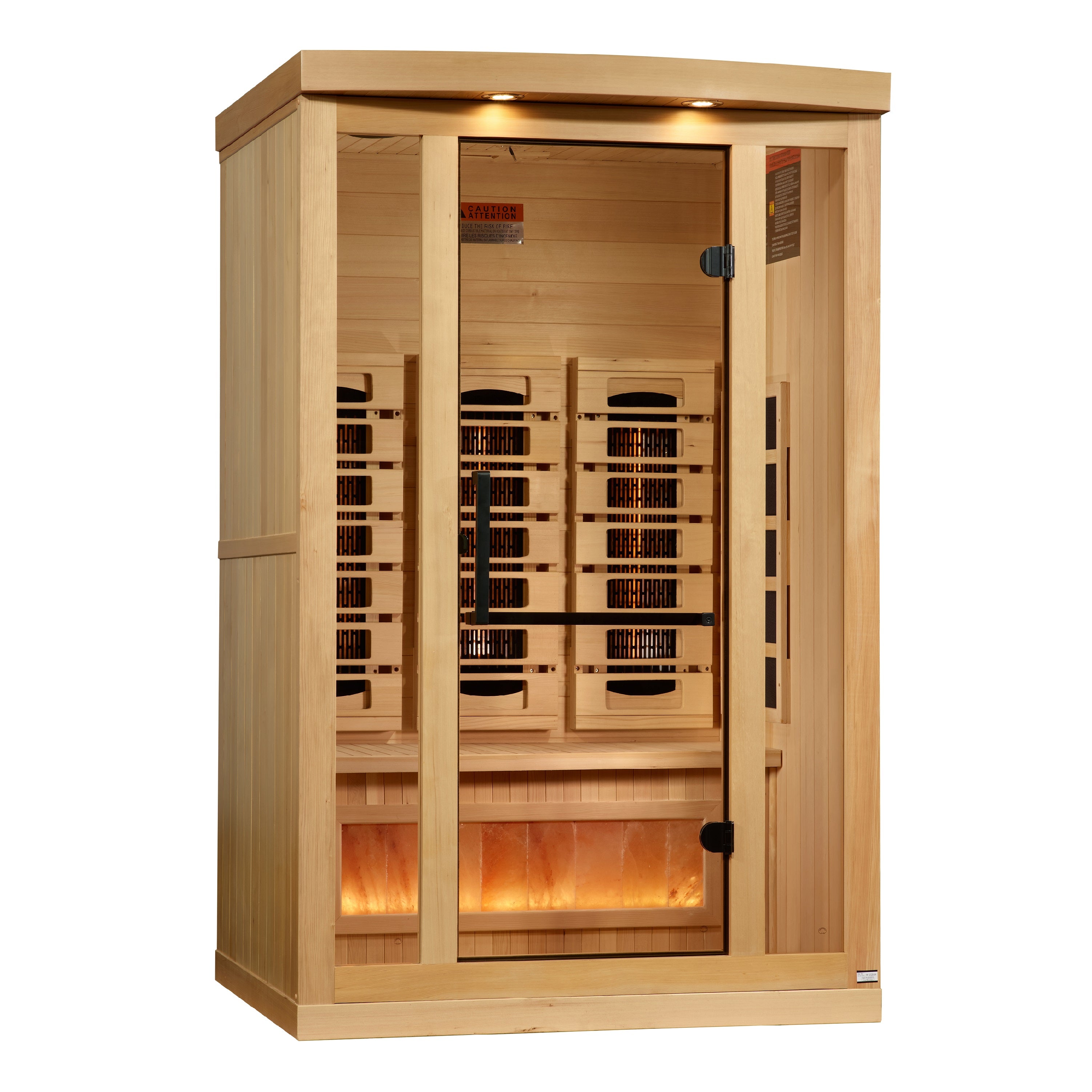 Golden Designs Reserve Series 2-Person Full Spectrum Infrared Sauna (GDI-8020-03)