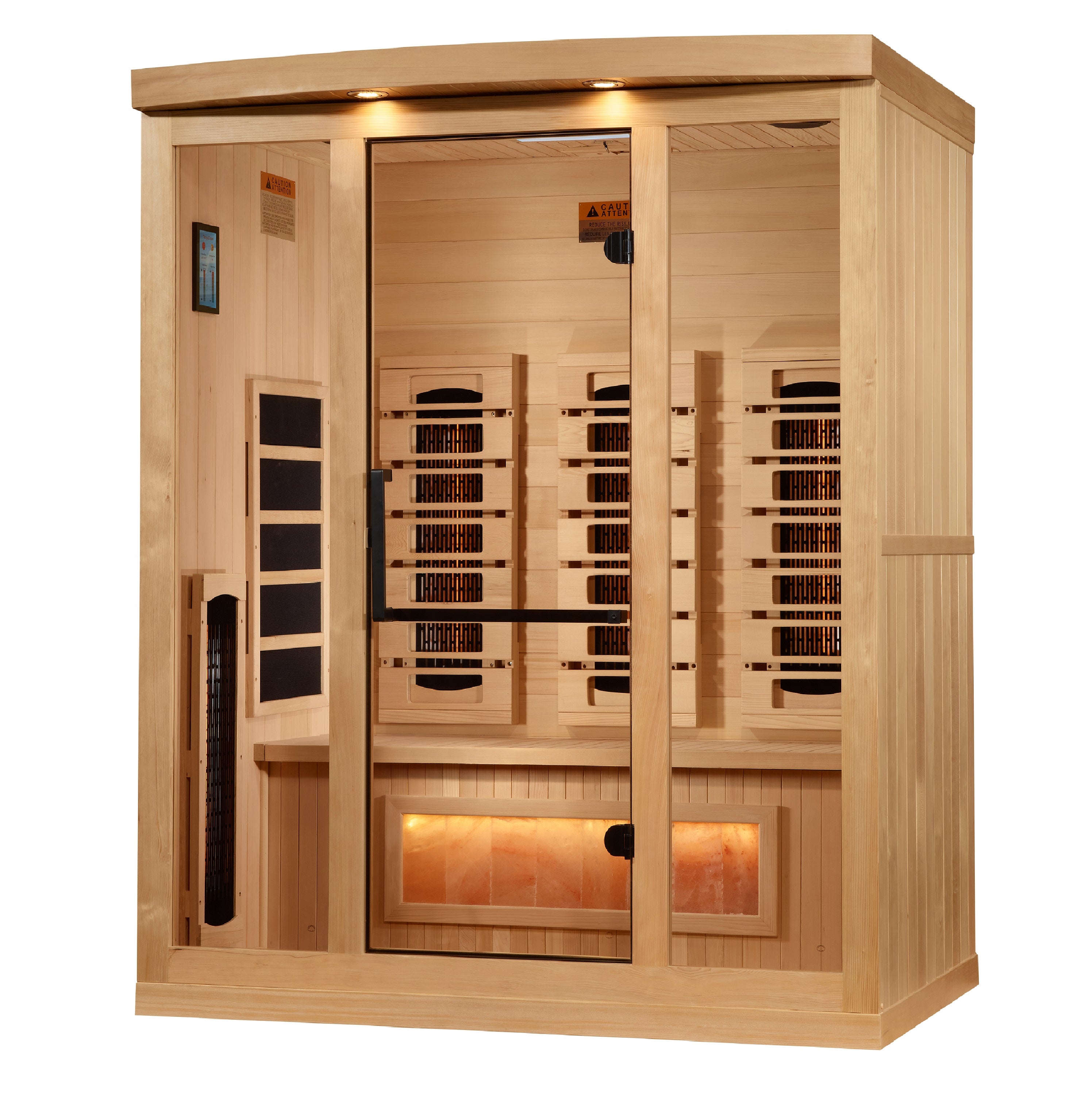 Golden Designs Reserve Series 3-Person Full Spectrum Infrared Sauna (GDI-8030-03)