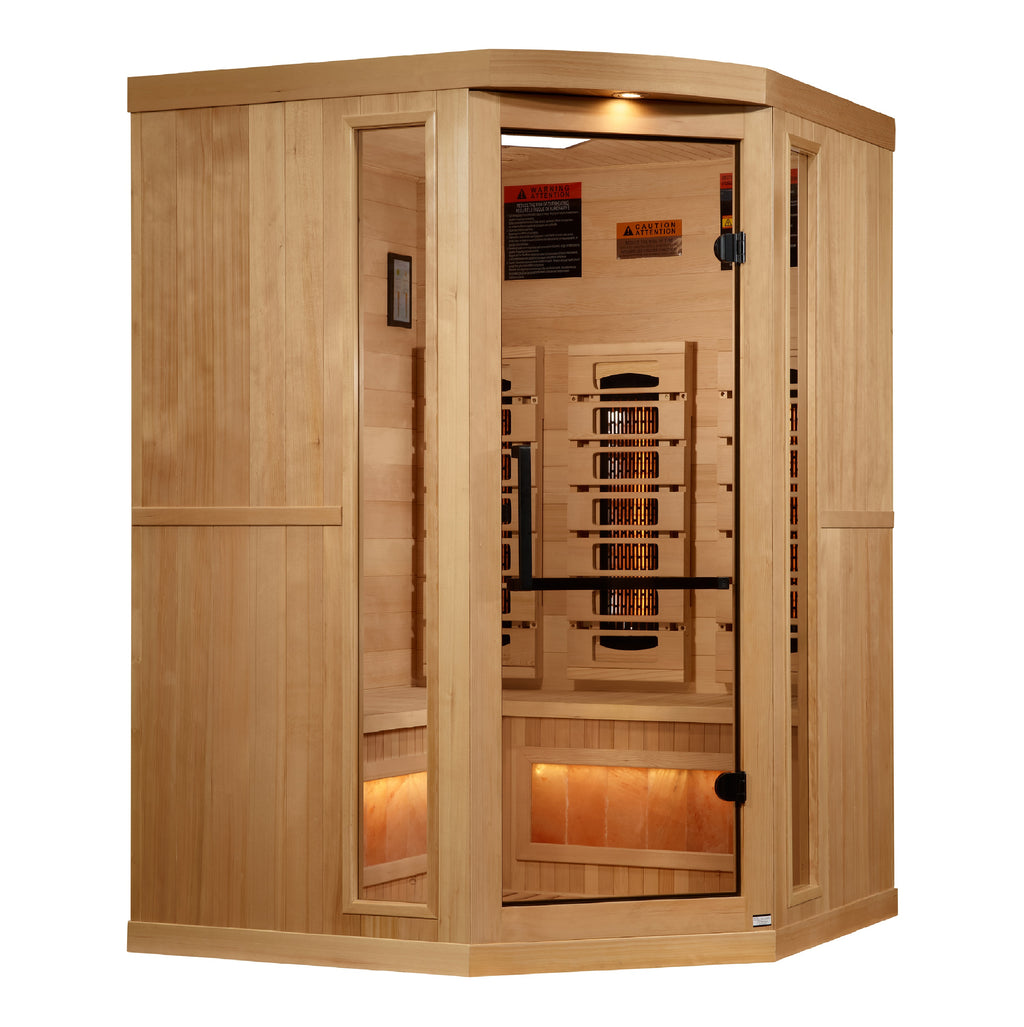 VITALITH Full Spectrum 8000 Reserve Series Sauna with Himalayan Salt