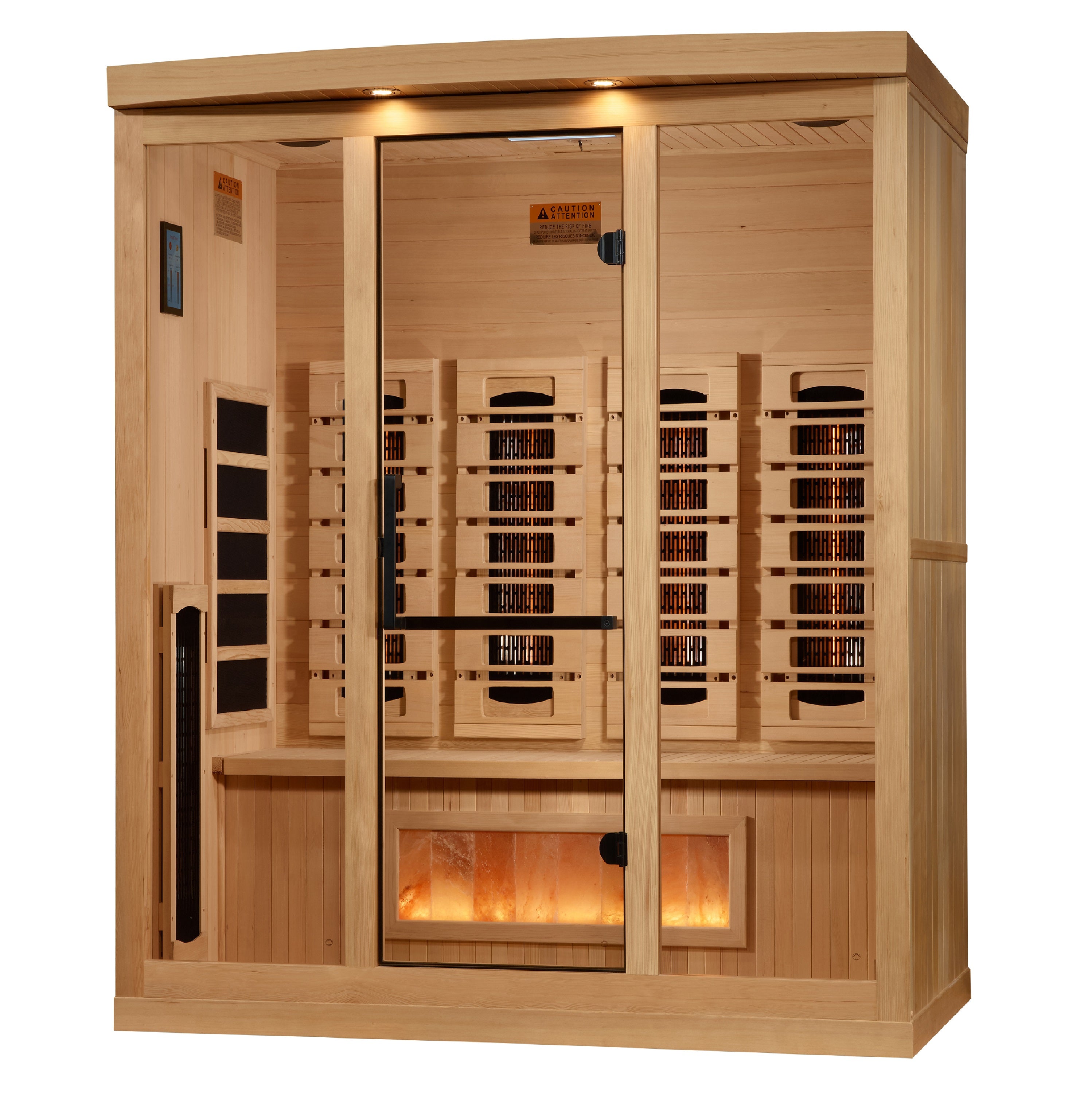 Golden Designs Reserve Series 4-Person Full Spectrum Infrared Sauna (GDI-8040-03)