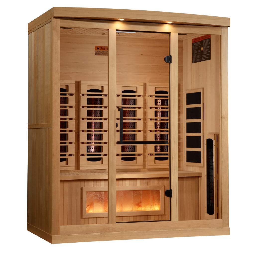 Golden Designs Reserve Series 4-Person Full Spectrum Infrared Sauna (GDI-8040-03)