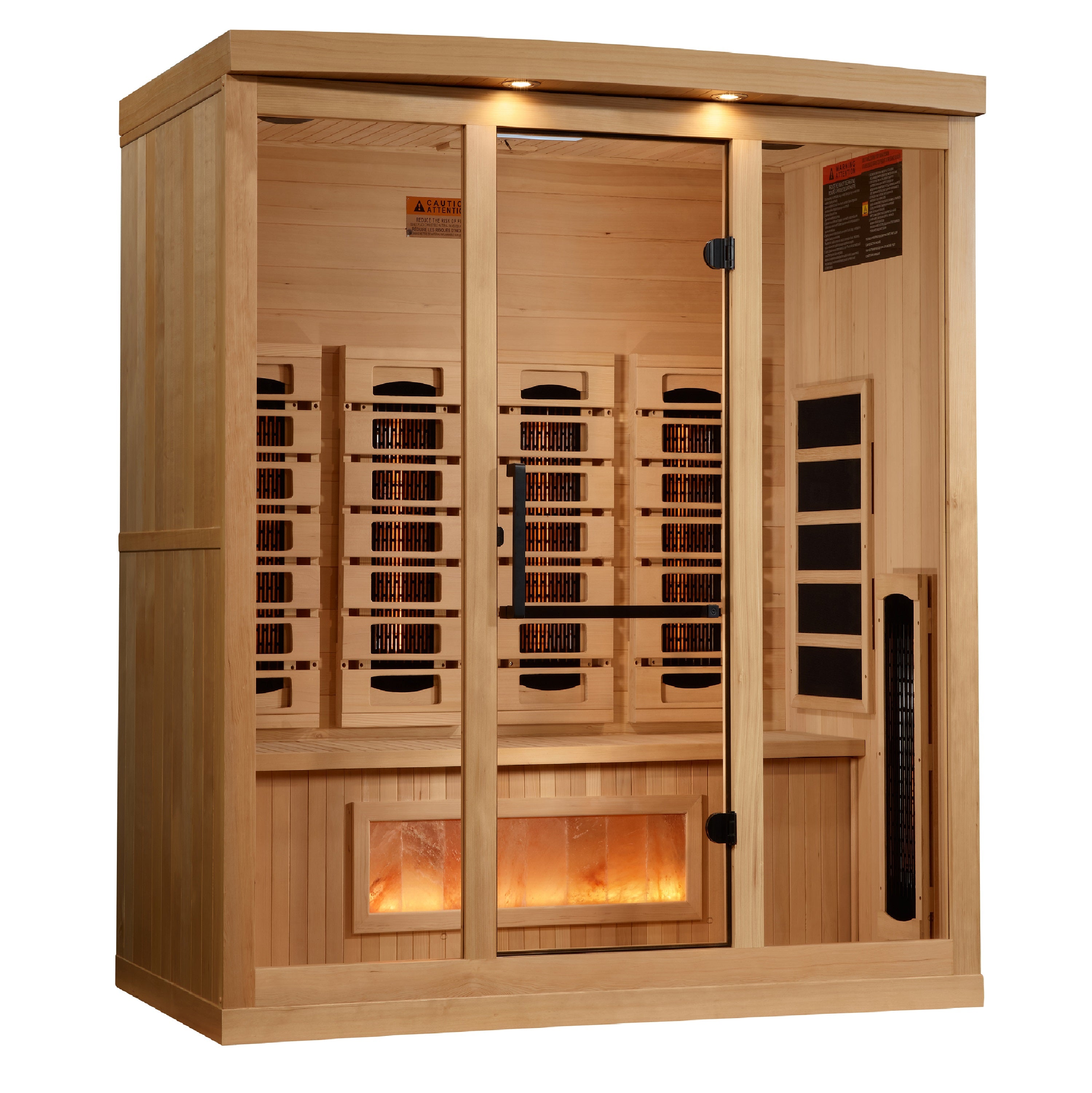 Golden Designs Reserve Series 4-Person Full Spectrum Infrared Sauna (GDI-8040-03)