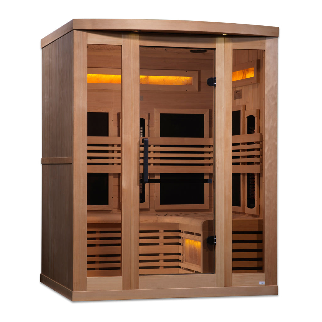 VITALITH Full Spectrum 8000 Reserve Series Sauna with Himalayan Salt