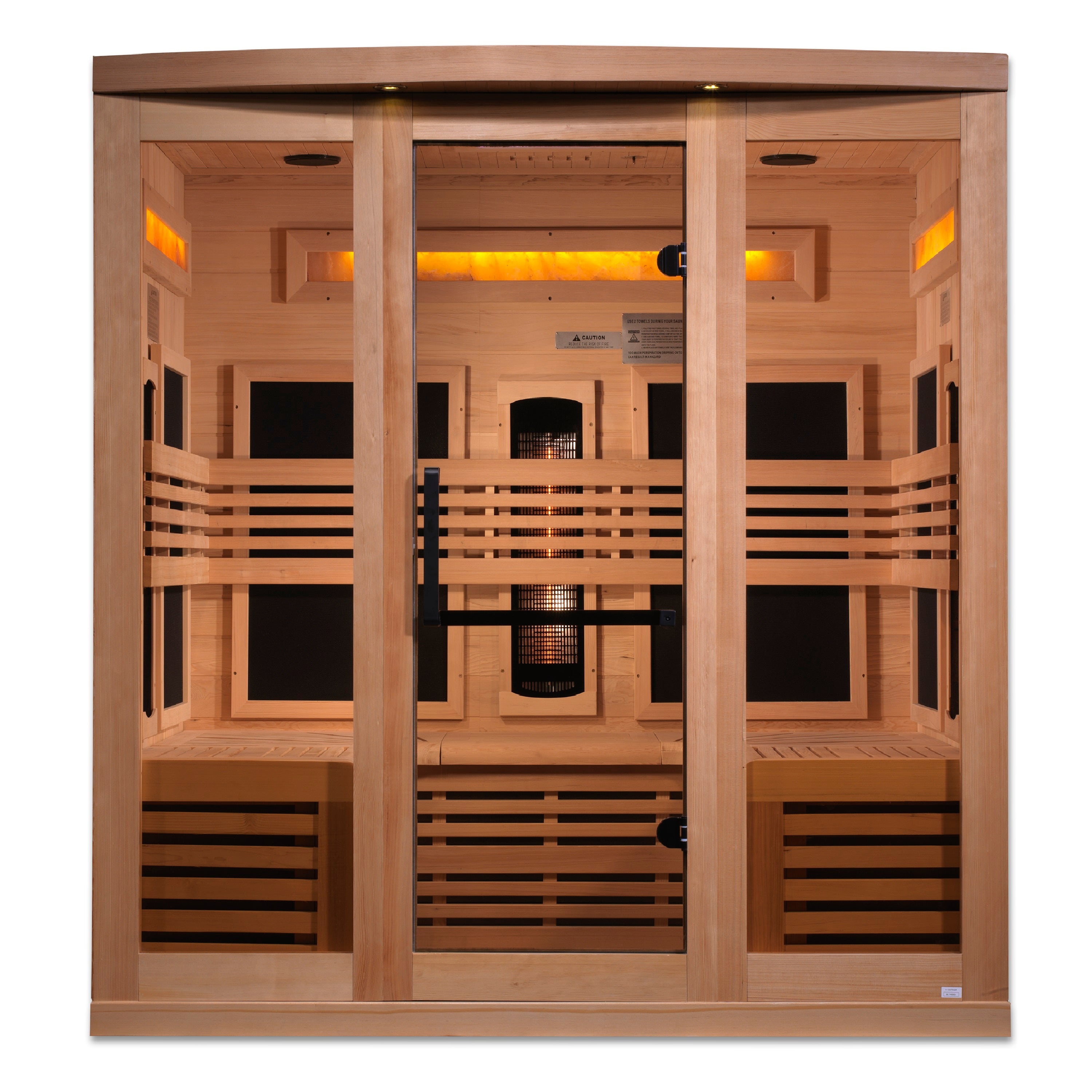 VITALITH Full Spectrum 8000 Reserve Series Sauna with Himalayan Salt