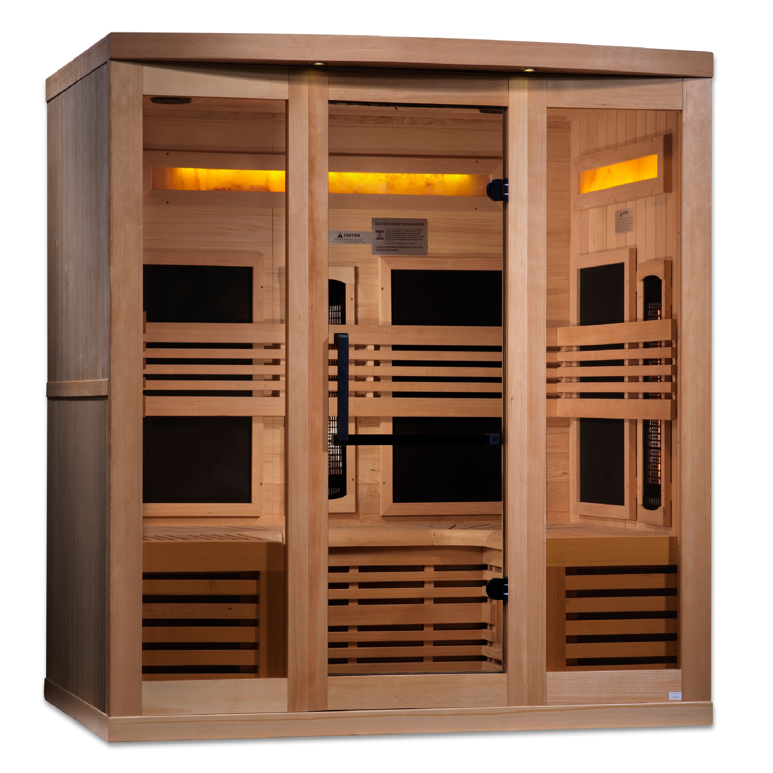 Golden Designs Reserve Series 6-Person Full Spectrum Infrared Sauna (GDI-8260-01)