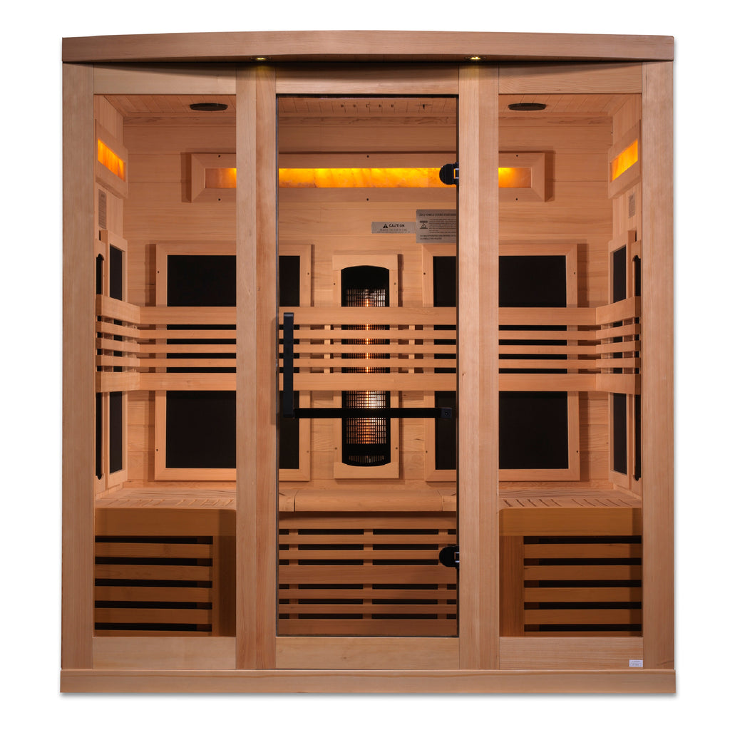 Golden Designs Reserve Series 6-Person Full Spectrum Infrared Sauna (GDI-8260-01)