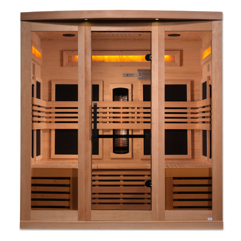 Golden Designs Reserve Series 6-Person Full Spectrum Infrared Sauna (GDI-8260-01)